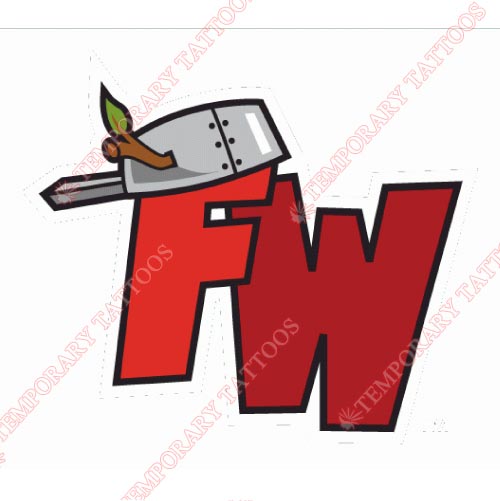 Fort Wayne Tincaps Customize Temporary Tattoos Stickers NO.8100